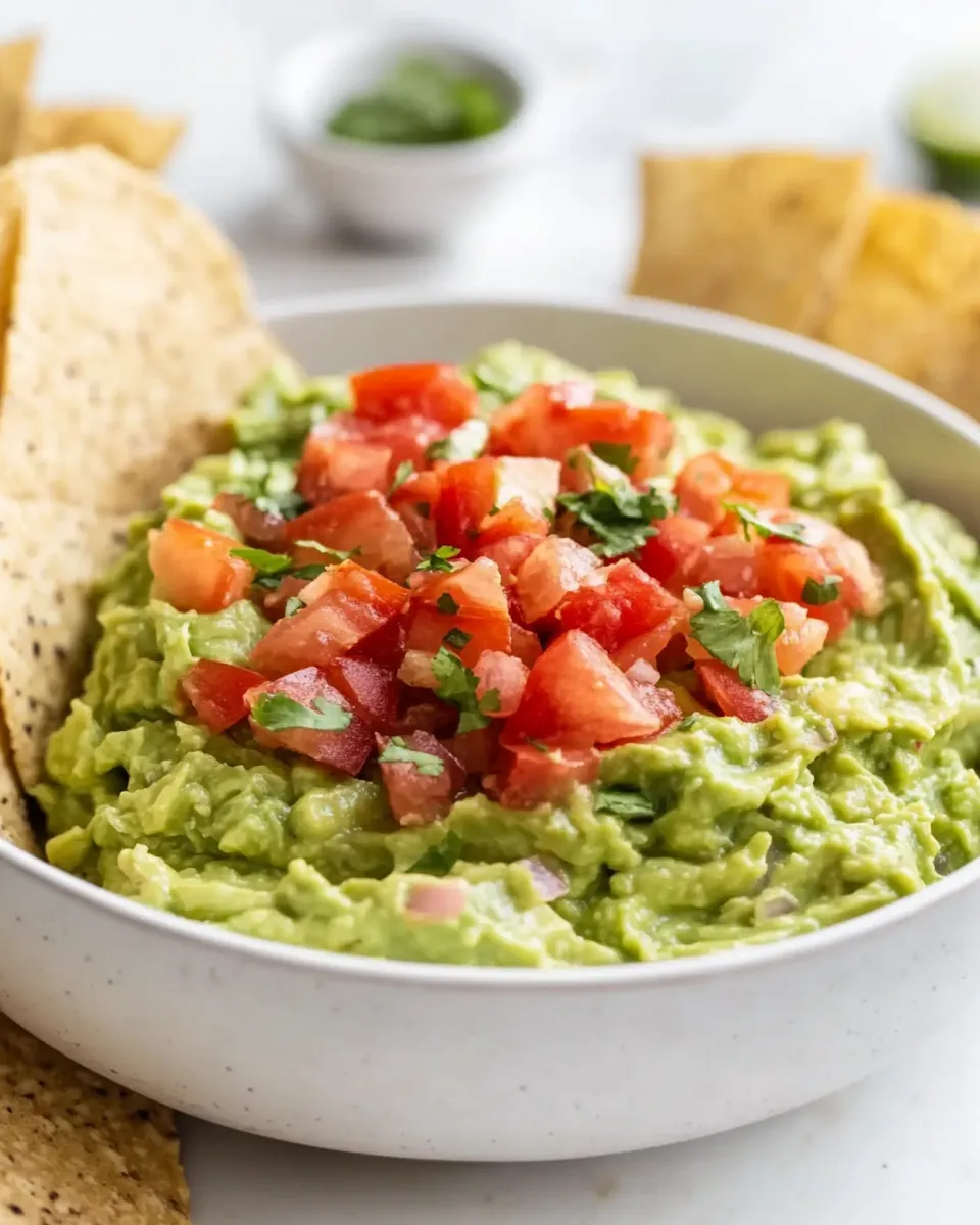 Easy 4 Ingredient Guacamole Recipe photo