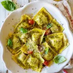 Easy 5-Ingredient Pesto Ravioli photo