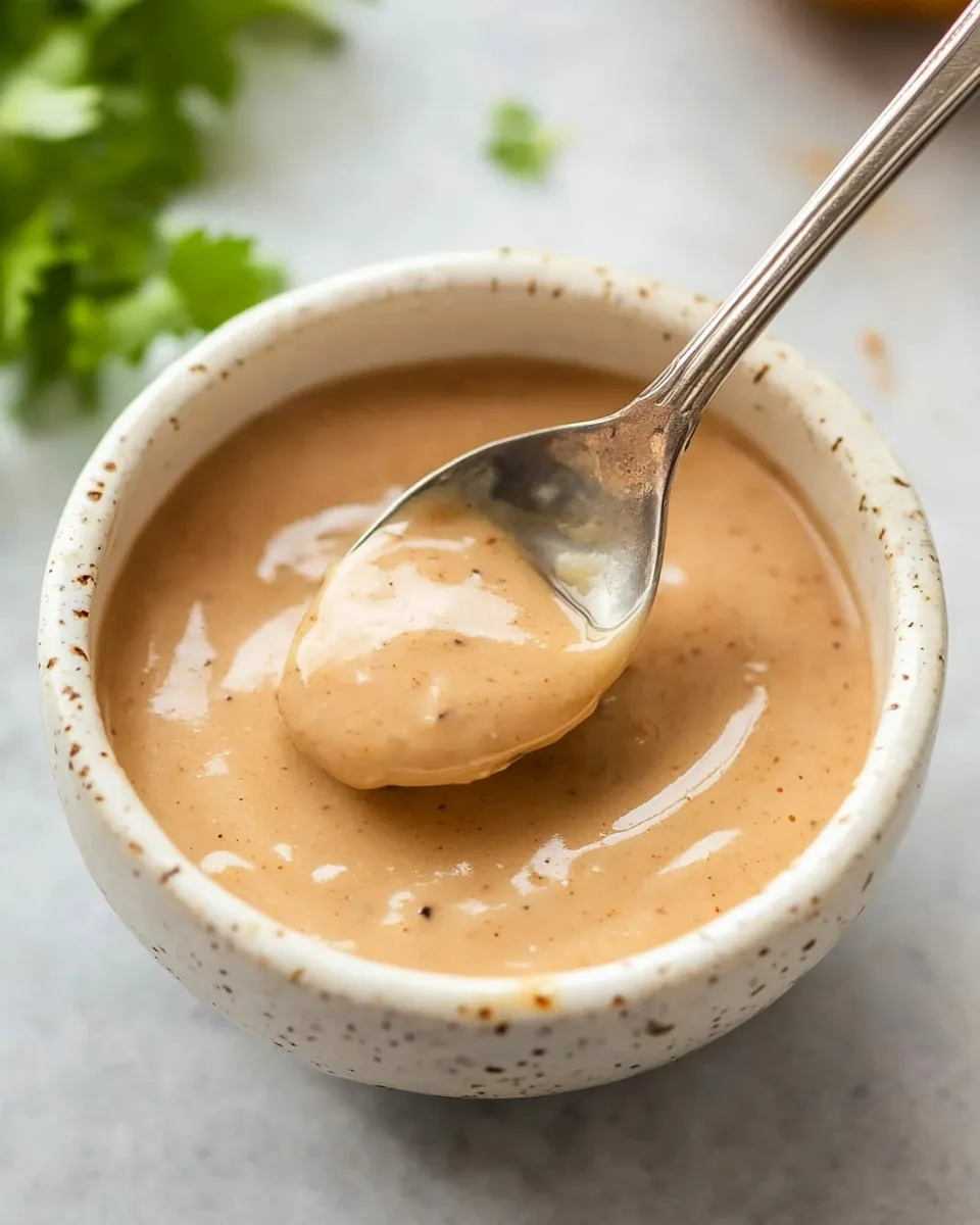Tasty 5-Minute Burger Sauce shot