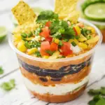 Homemade 7 Layer Dip Cups photo