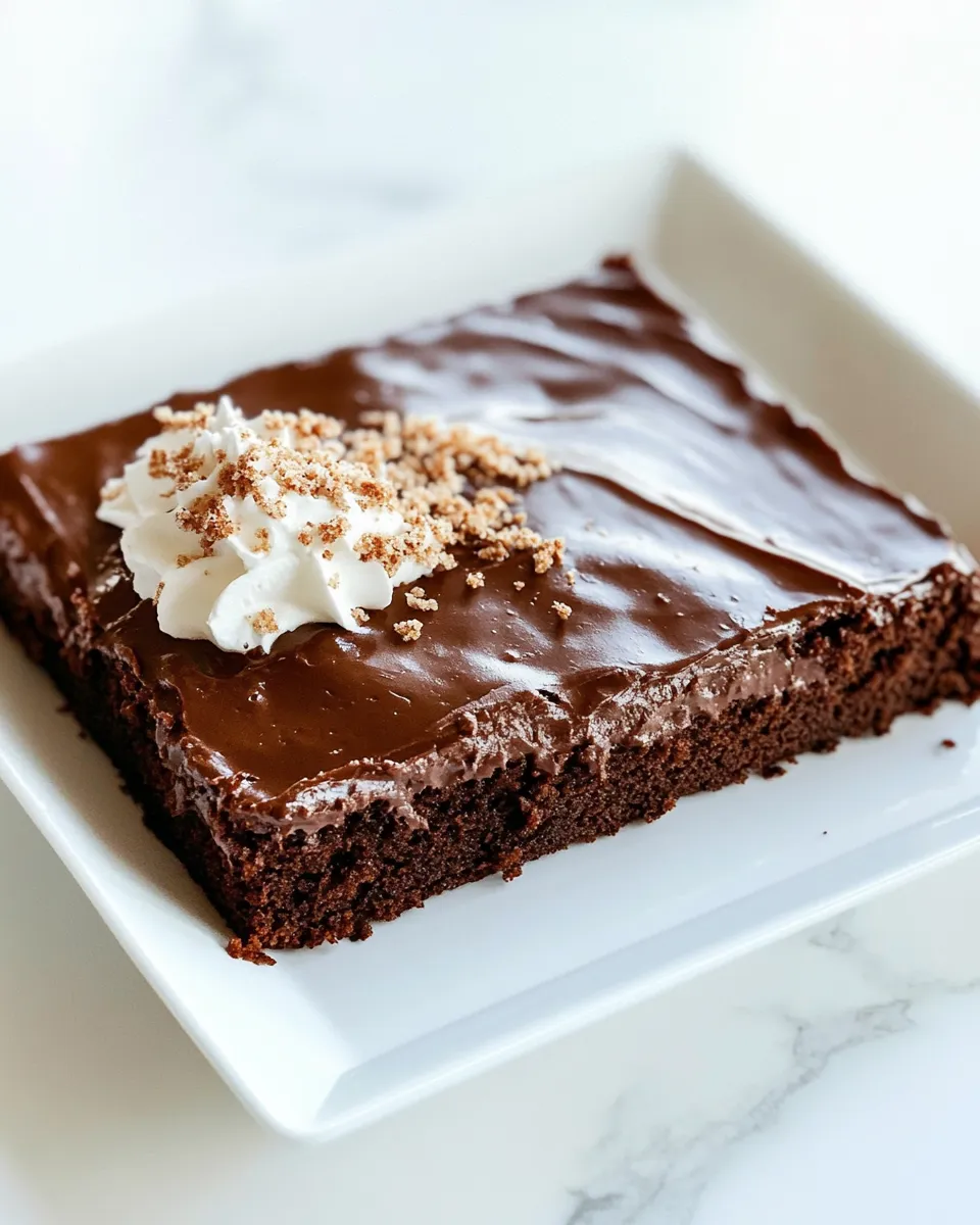 Easy AMAZING Texas Sheet Cake recipe photo