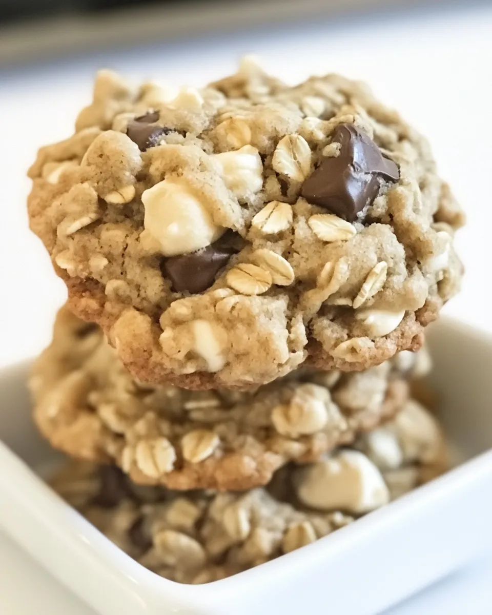 Easy Absolutely Loaded Oatmeal Cookies plate image