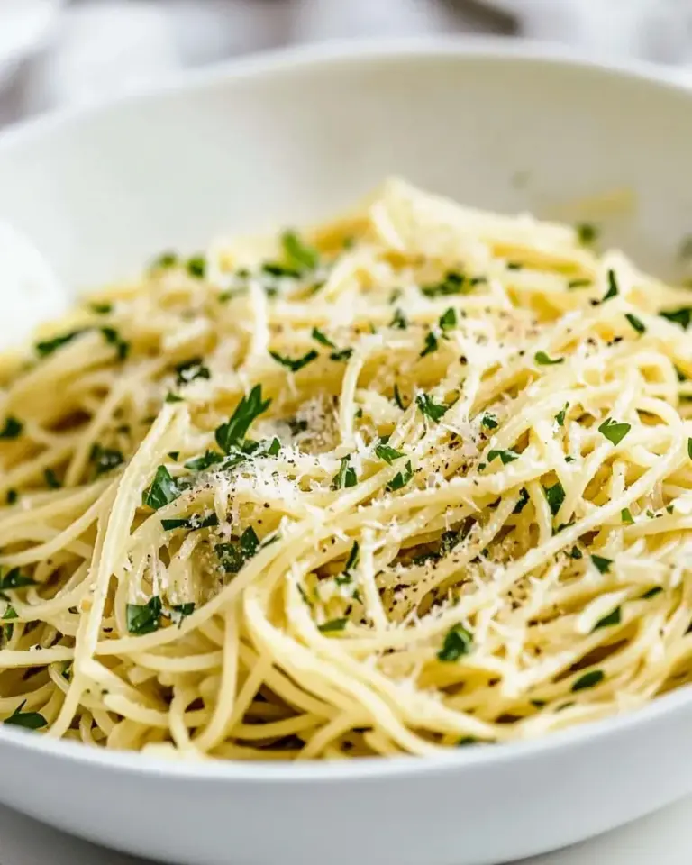 Homemade Aglio e Olio recipe photo