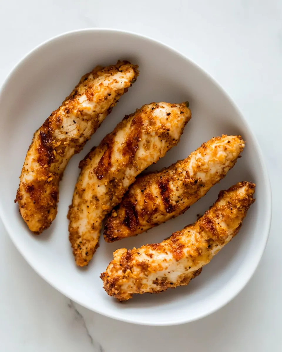 Homemade Air-Fryer Chicken Tenders, No Breading photo