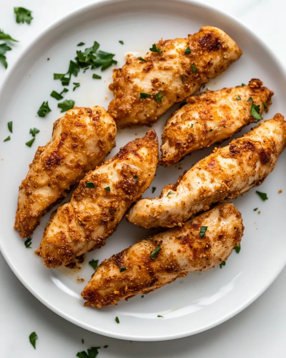 Easy Air-Fryer Chicken Tenders, No Breading image