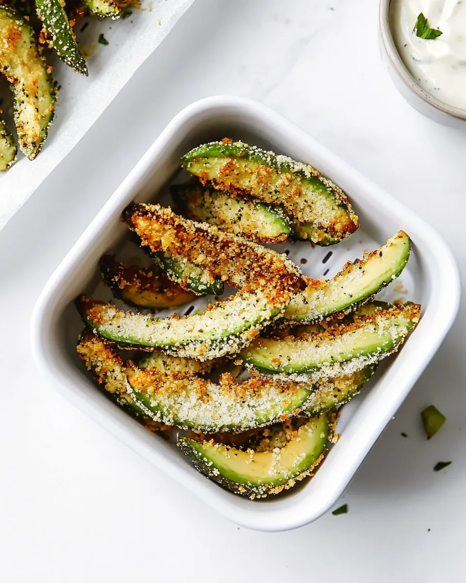 Savory Air Fryer Avocado Fries recipe photo