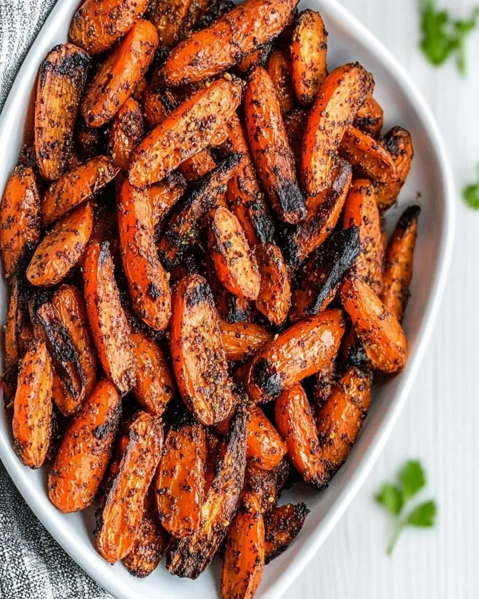 Healthy Air Fryer Carrots with Moroccan Spice recipe photo