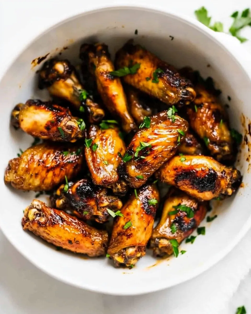 Quick Air Fryer Frozen Chicken Wings dish photo