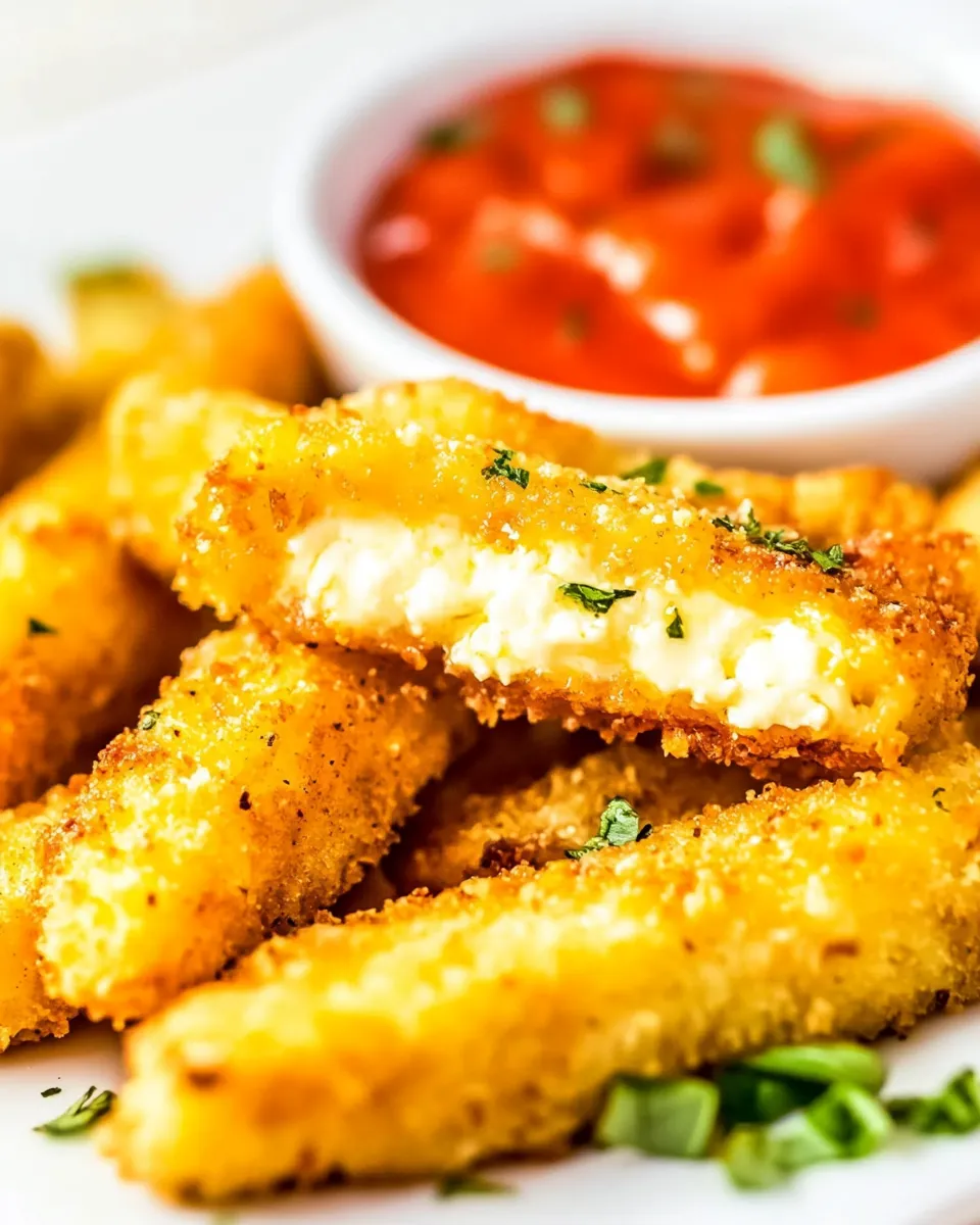 Classic Air Fryer Mozzarella Sticks image