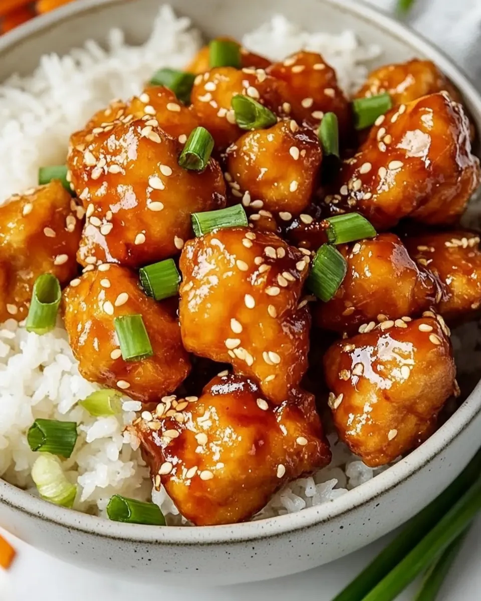 Homemade Air Fryer Orange Chicken recipe photo