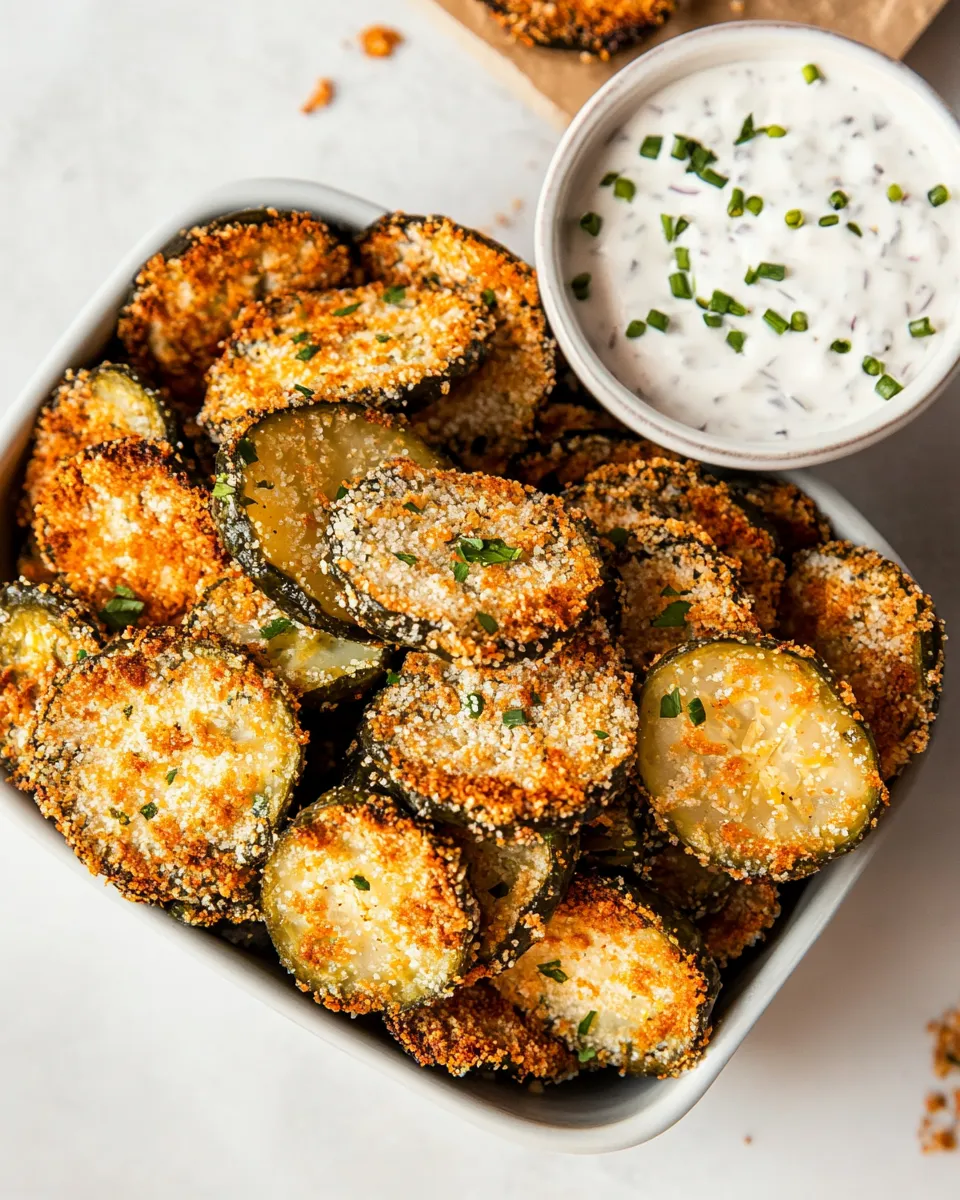 Homemade Air Fryer Pickles photo