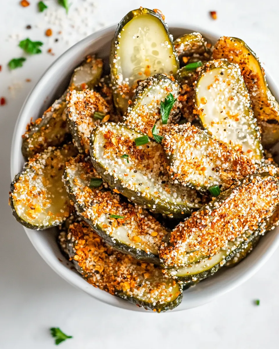 Easy Air Fryer Pickles recipe photo