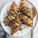 Homemade Air Fryer Pistachio & Kataifi Chocolate Croissants photo