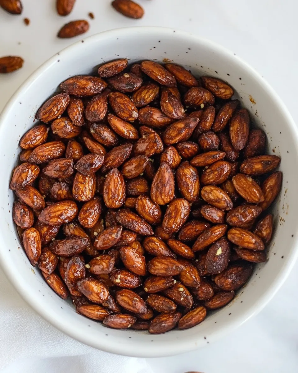 Easy Air Fryer Roasted Almonds recipe photo