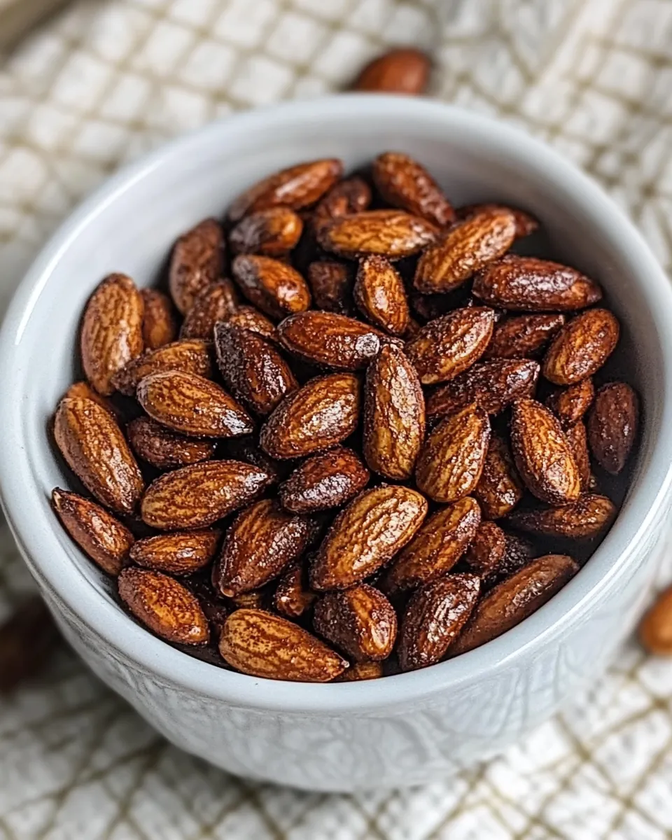 Delicious Air Fryer Roasted Almonds shot