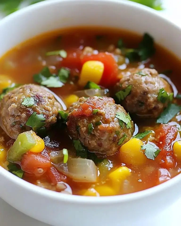 Homemade Albondigas Soup (Mexican Meatball Soup) photo