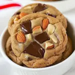Homemade Almond And Dark Chocolate Cookie Recipe photo