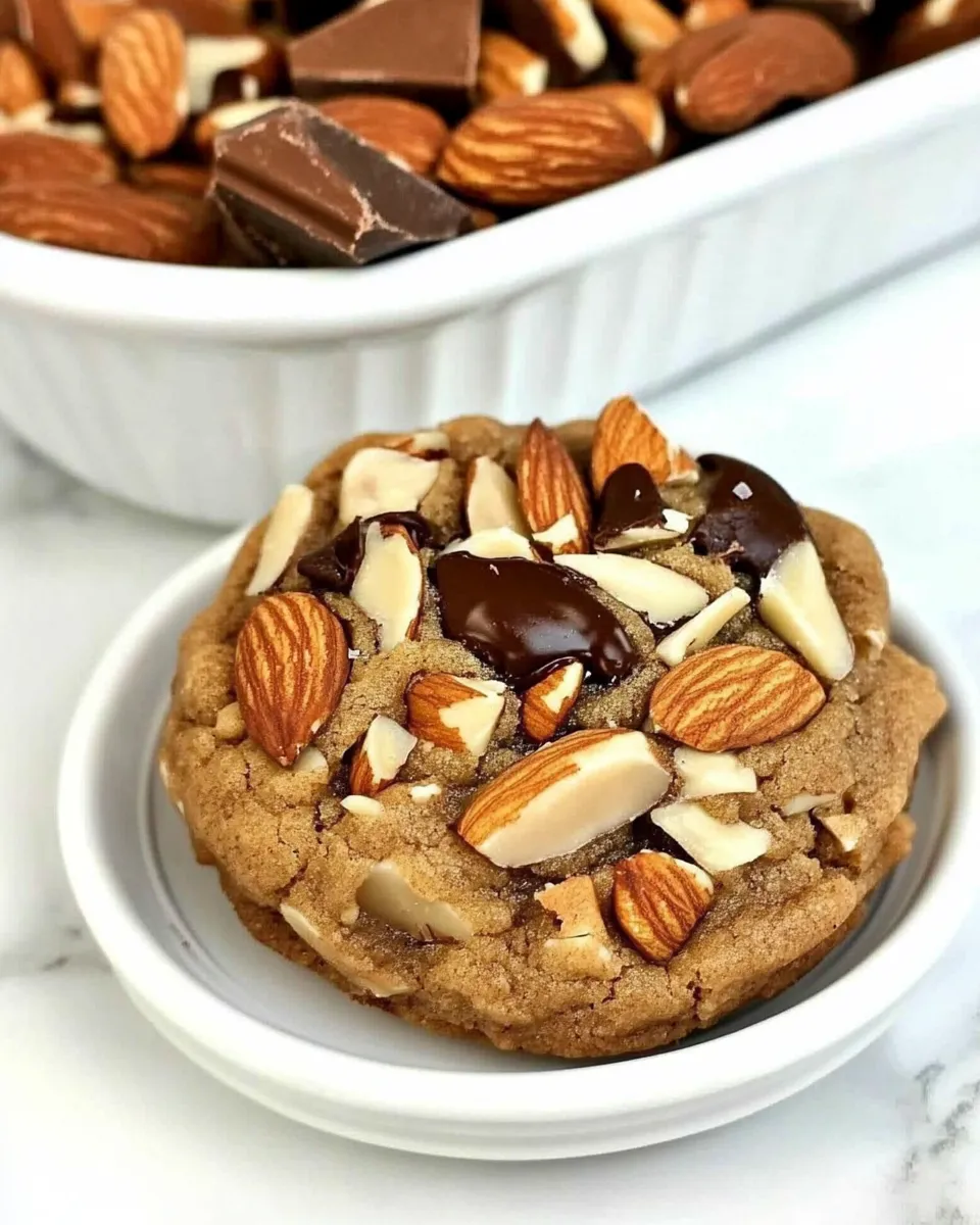 Classic Almond And Dark Chocolate Cookie Recipe image
