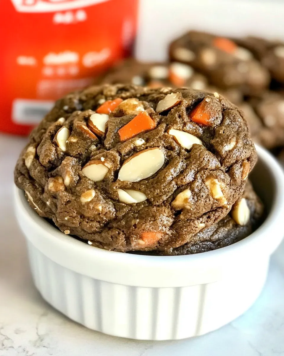 Delicious Almond And Dark Chocolate Cookie Recipe shot