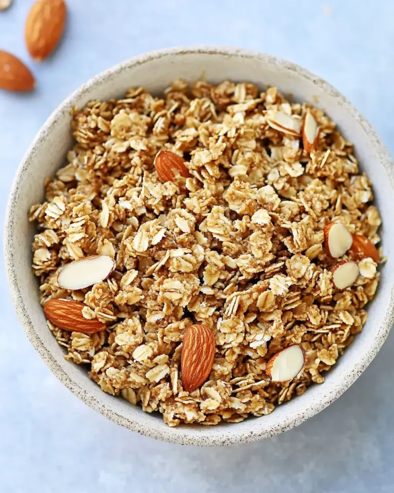 Homemade Almond Butter Granola photo