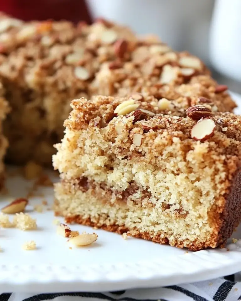 Homemade Almond Coffee Cake photo