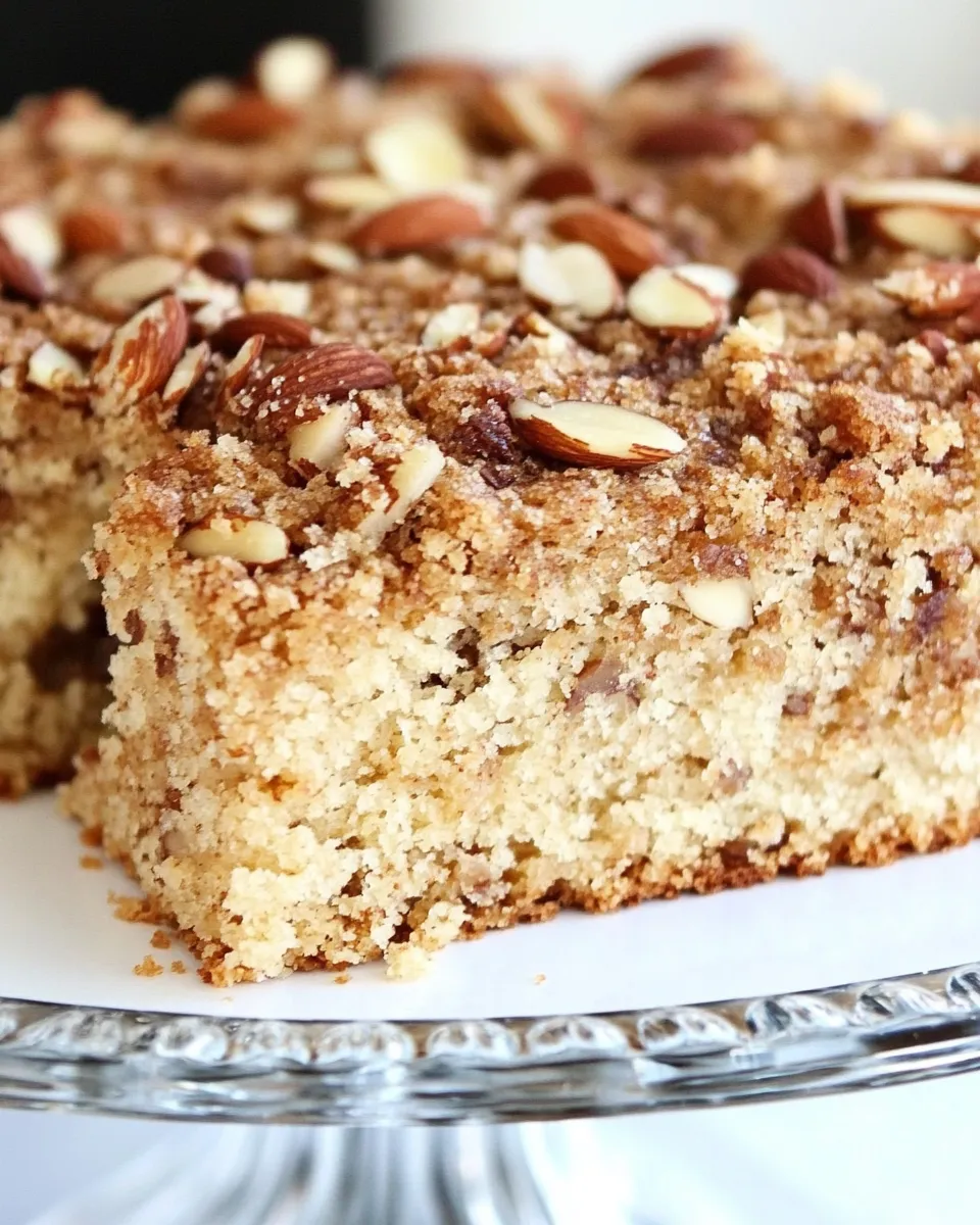 Easy Almond Coffee Cake recipe photo