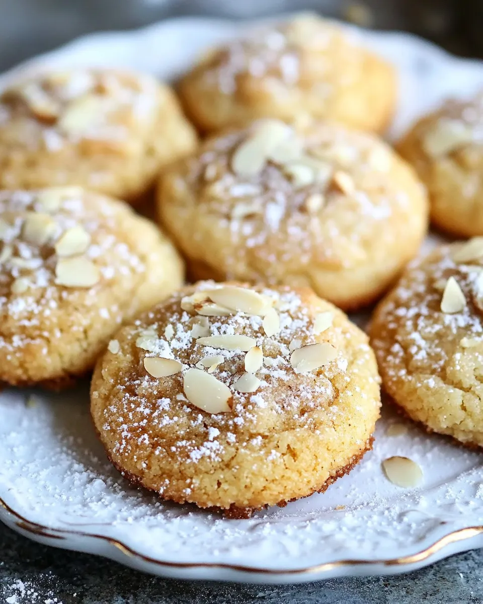 Homemade Almond Dream Cookies photo