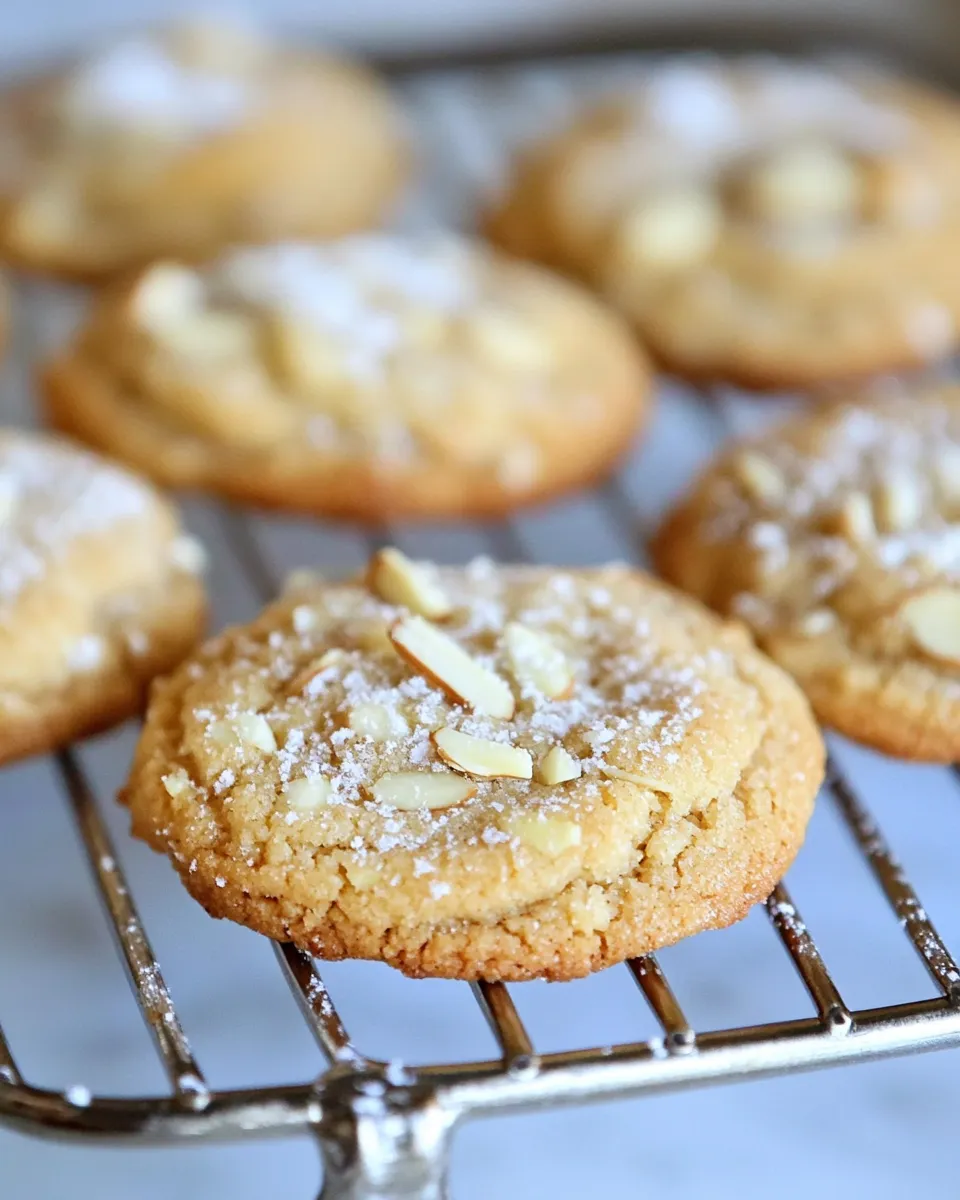 Easy Almond Dream Cookies recipe photo