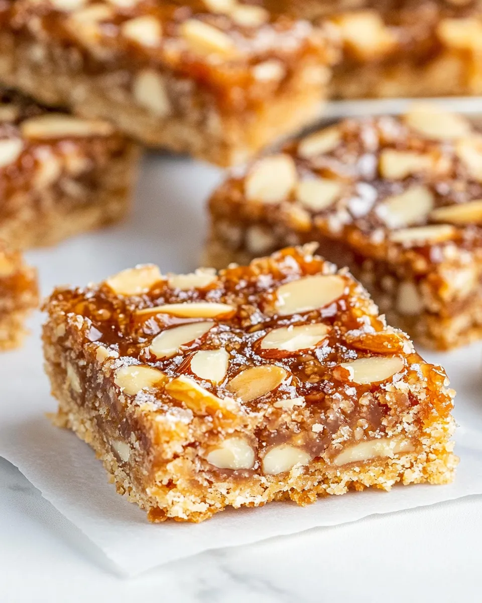 Delicious Almond Toffee Bars image