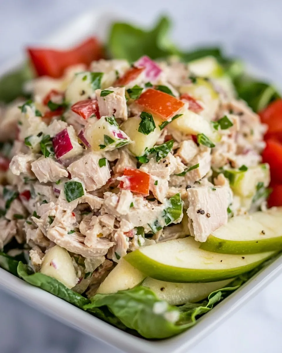 Easy Apple Tuna SaladRecipe shot