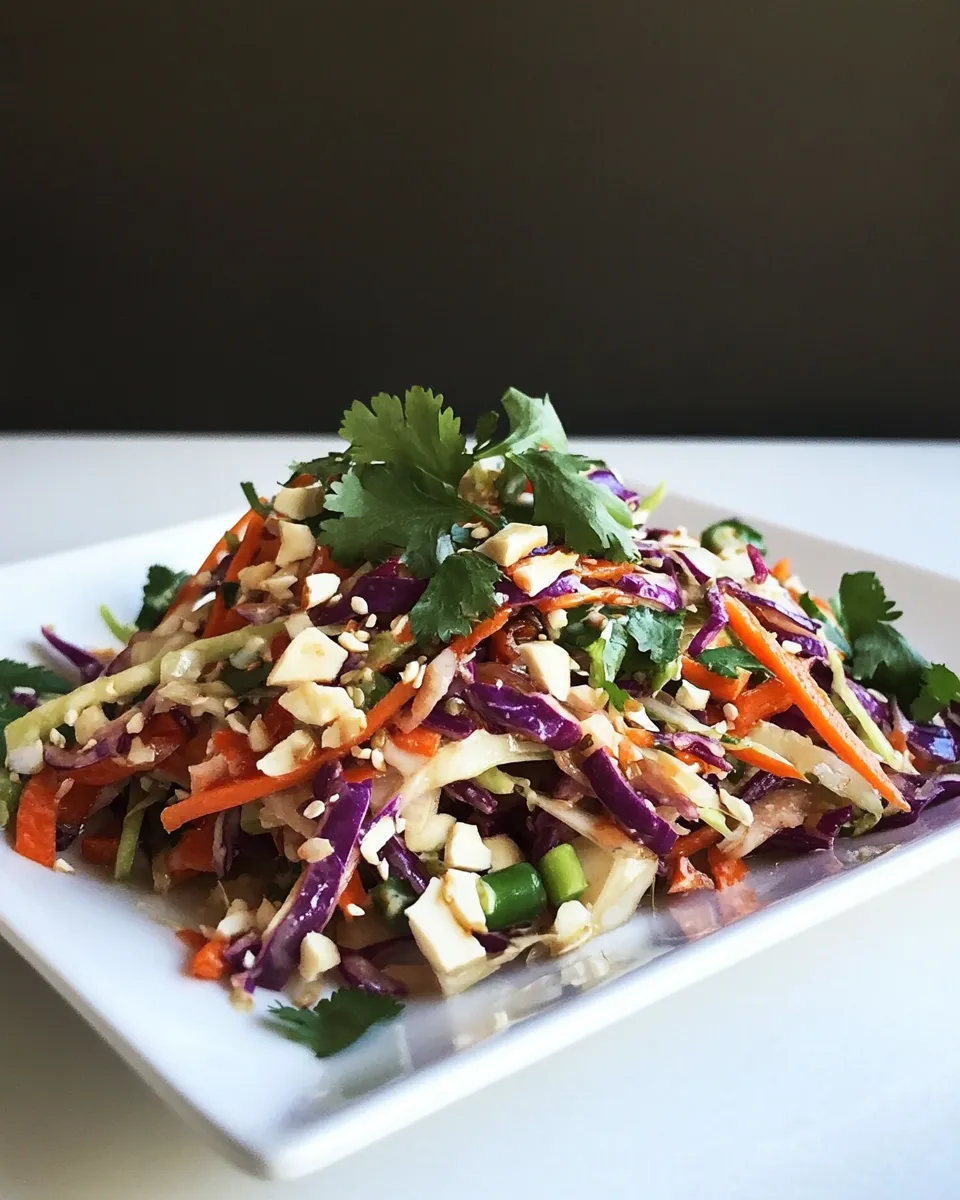Homemade Asian Slaw recipe photo
