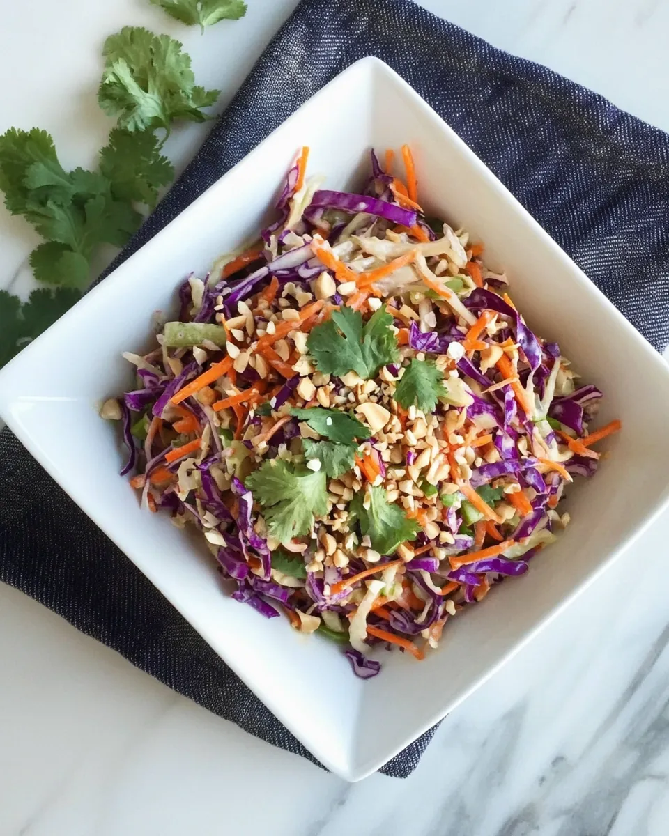 Classic Asian Slaw dish photo