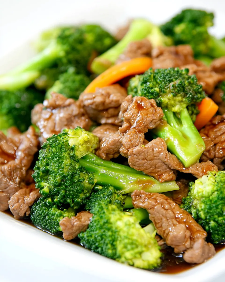 Classic Asian Style Beef & Broccoli image