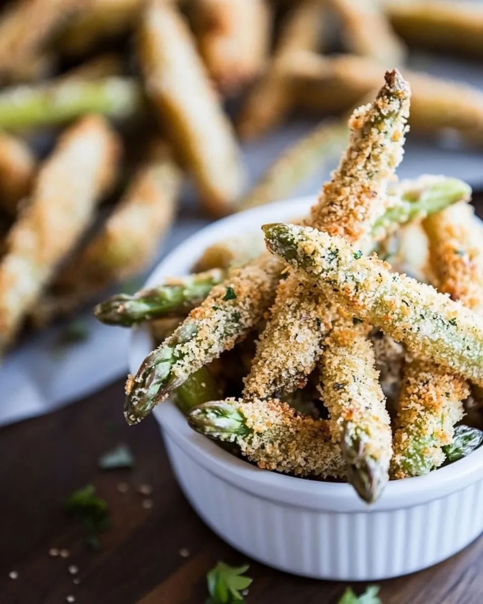 Homemade Asparagus Fries recipe photo