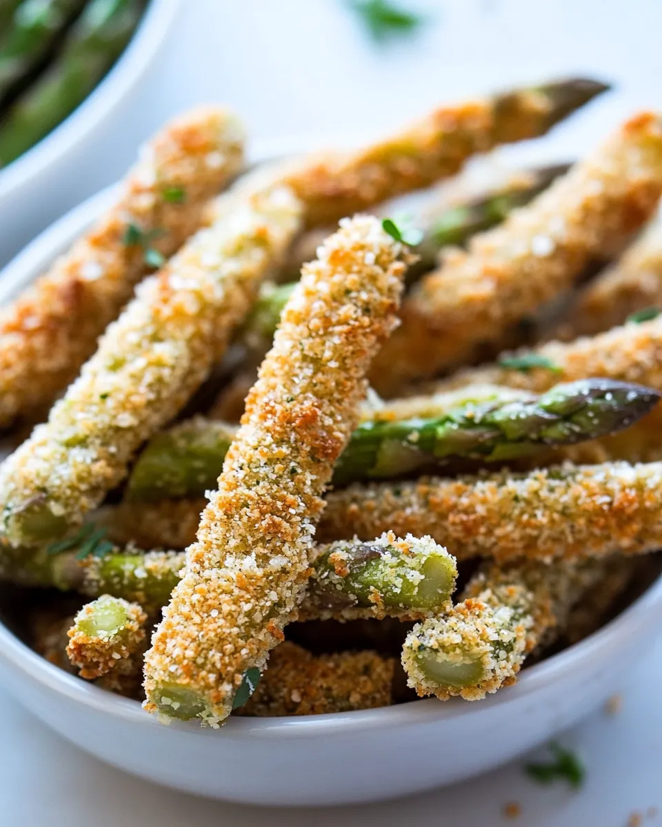 Easy Asparagus Fries food shot