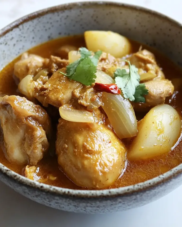 Homemade Authentic Massaman Chicken Curry photo