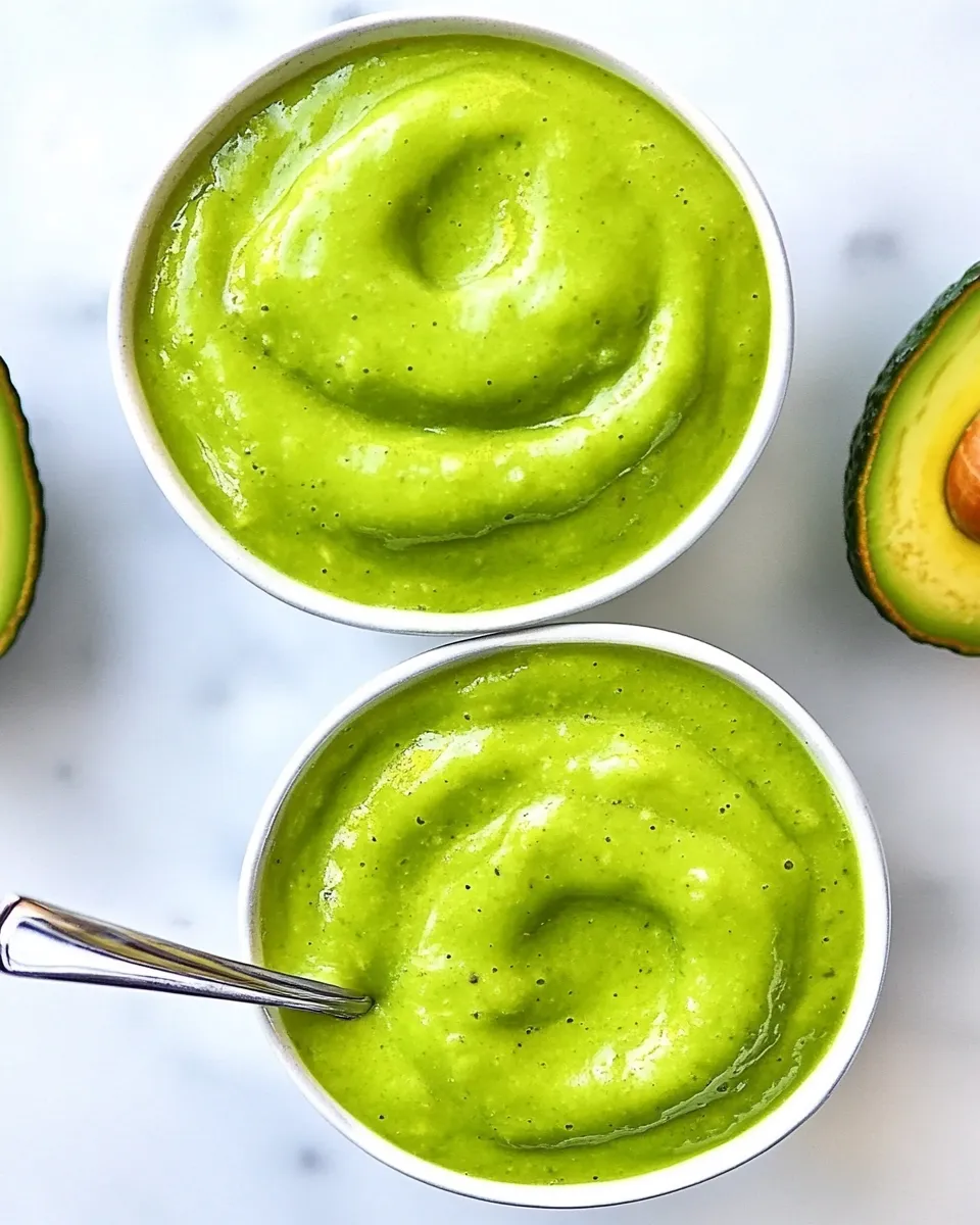 Easy Avocado Glow Smoothie Recipe image