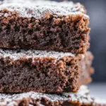 Homemade BEST Vegan Brownies photo