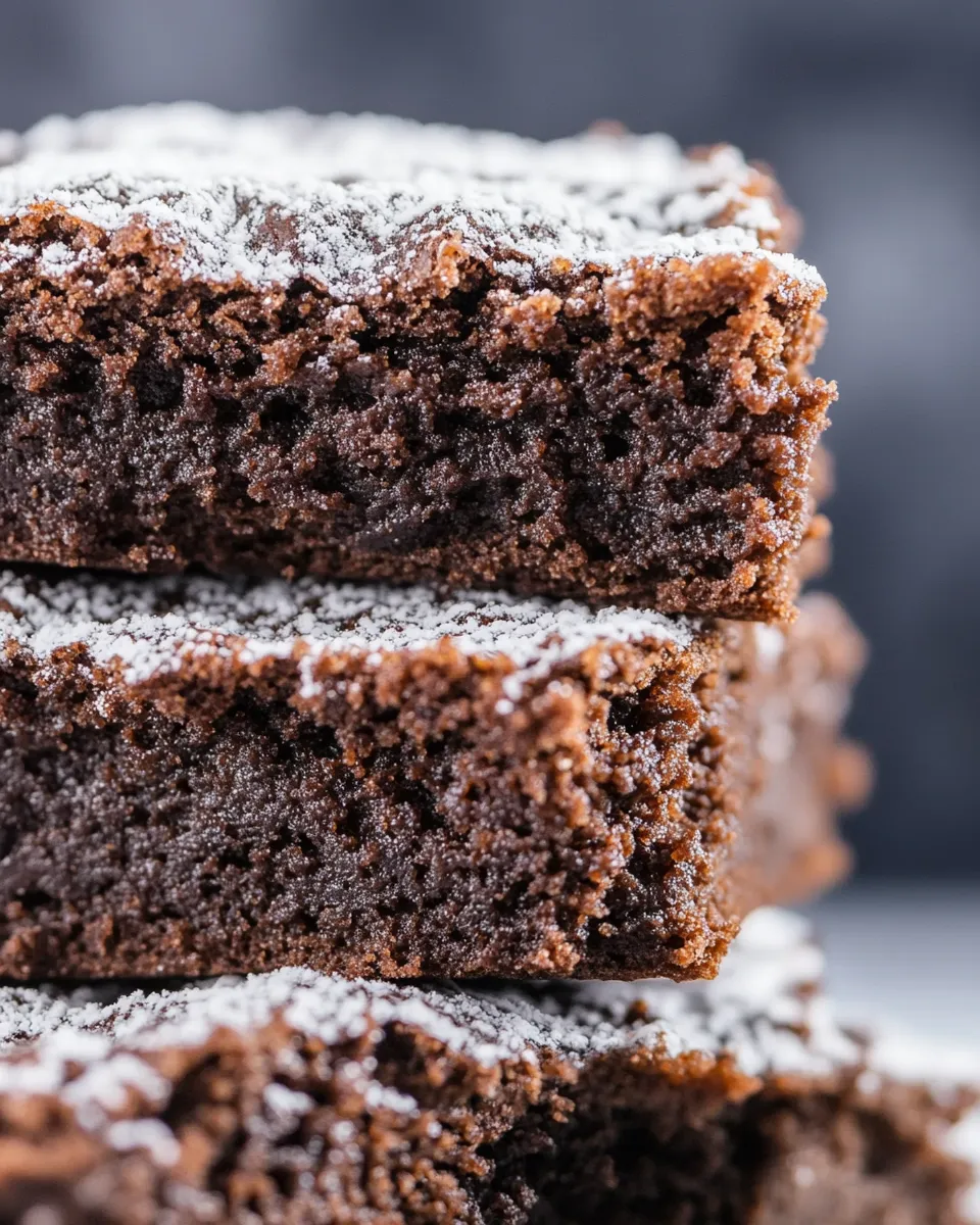 Homemade BEST Vegan Brownies photo