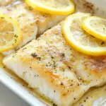 Homemade Baked Haddock recipe photo