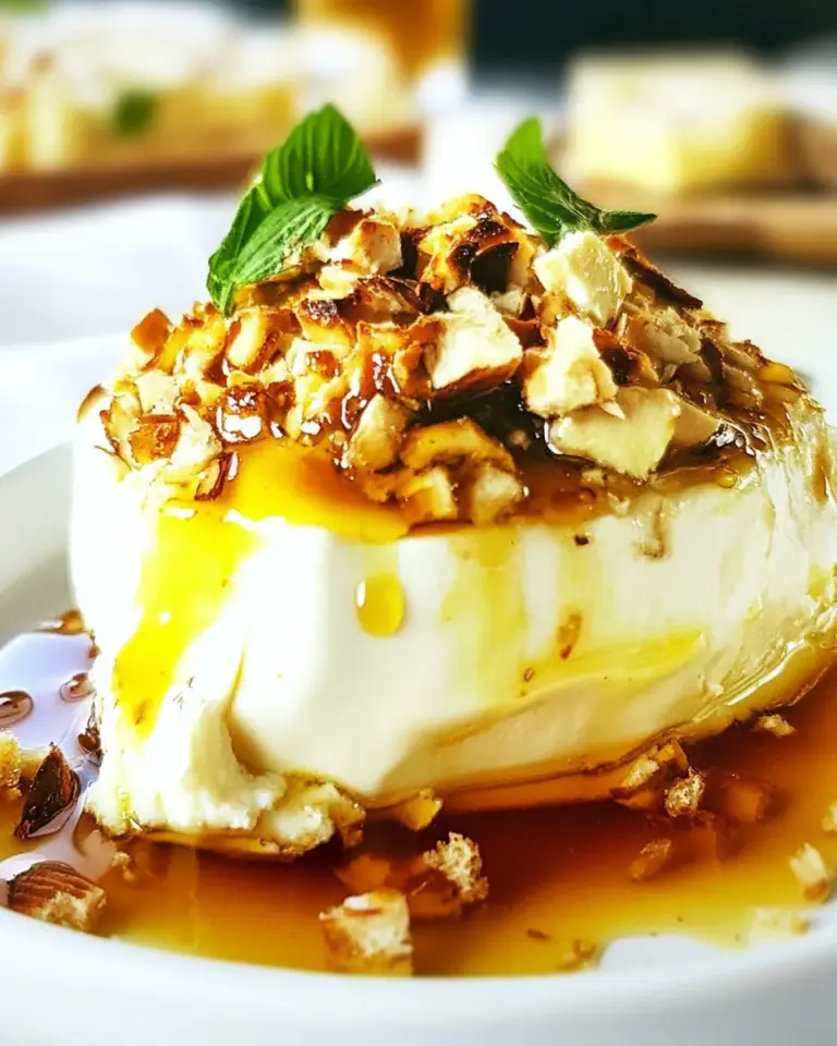 Homemade Baked Honey Brie recipe photo