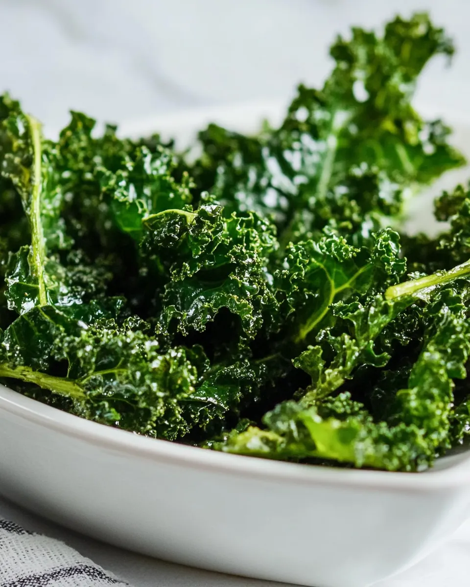 Easy Baked Kale Chips recipe photo