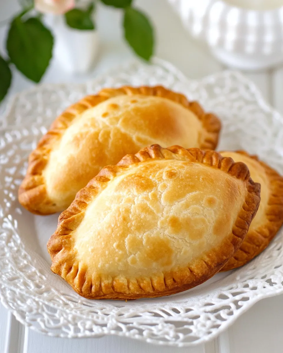 Easy Baked, No Butter, Healthy Empanada Dough (Empanada Horneada) recipe image