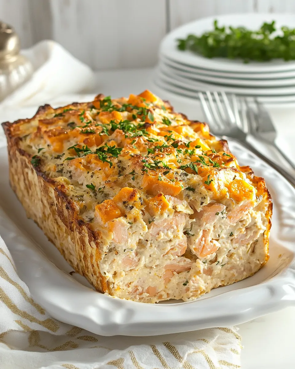 Homemade Baked Salmon Loaf photo