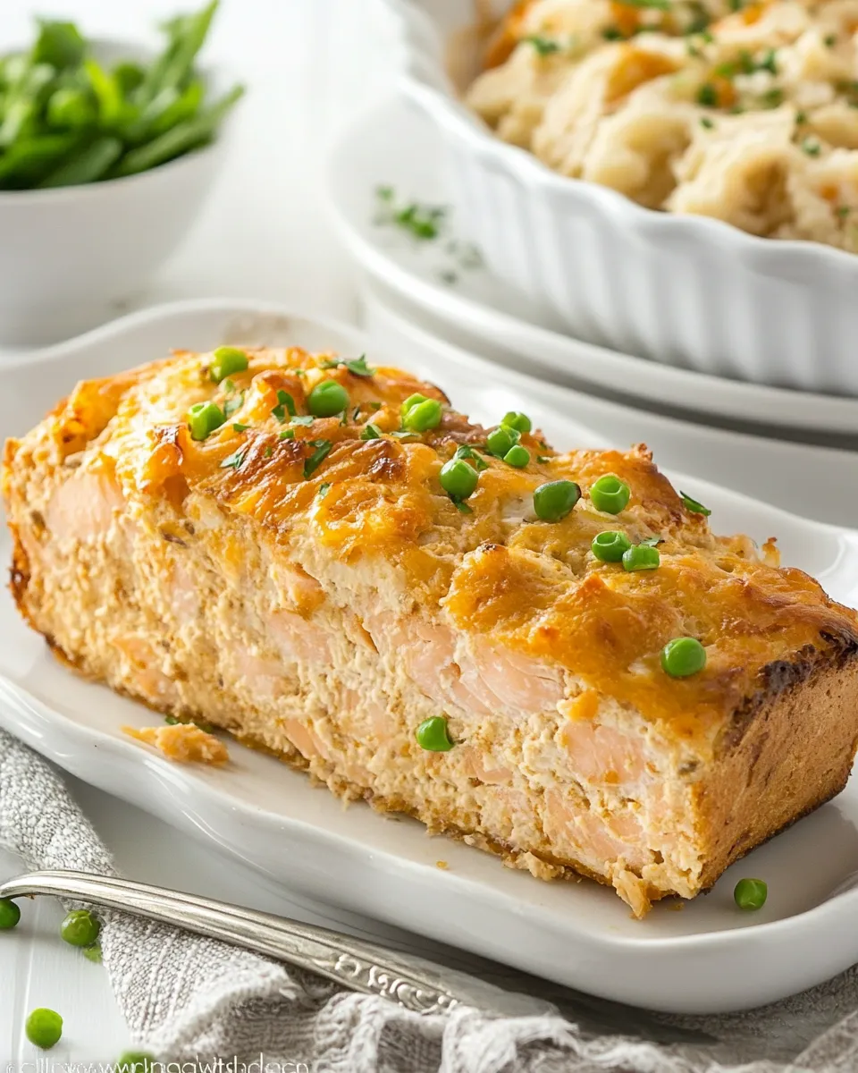 Classic Baked Salmon Loaf image