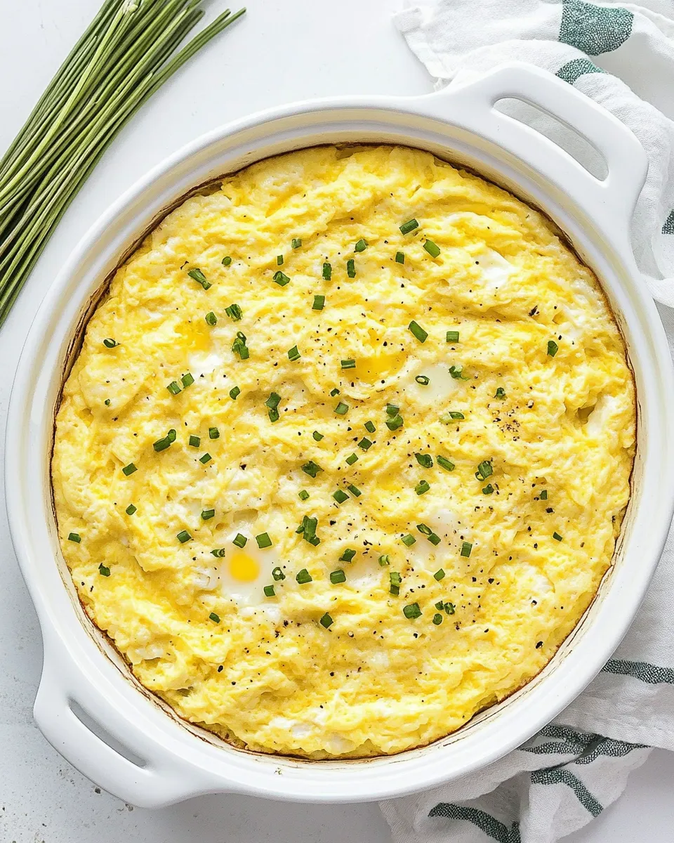 Delicious Baked Scrambled Eggs image