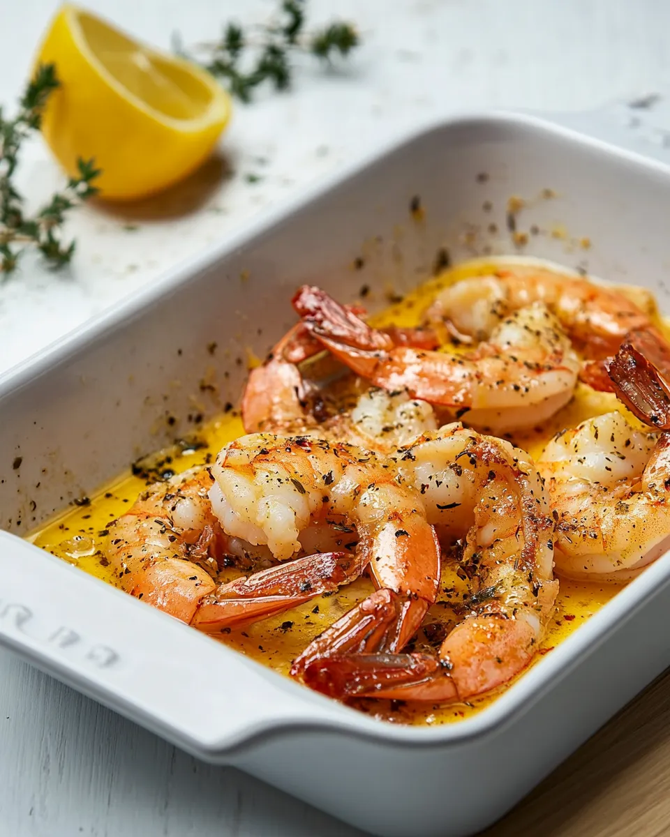 Delicious Baked Shrimp image