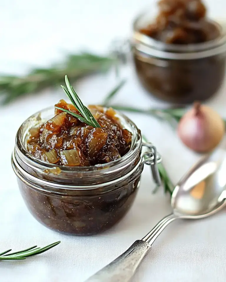 Homemade Balsamic Rosemary Onion Jam photo