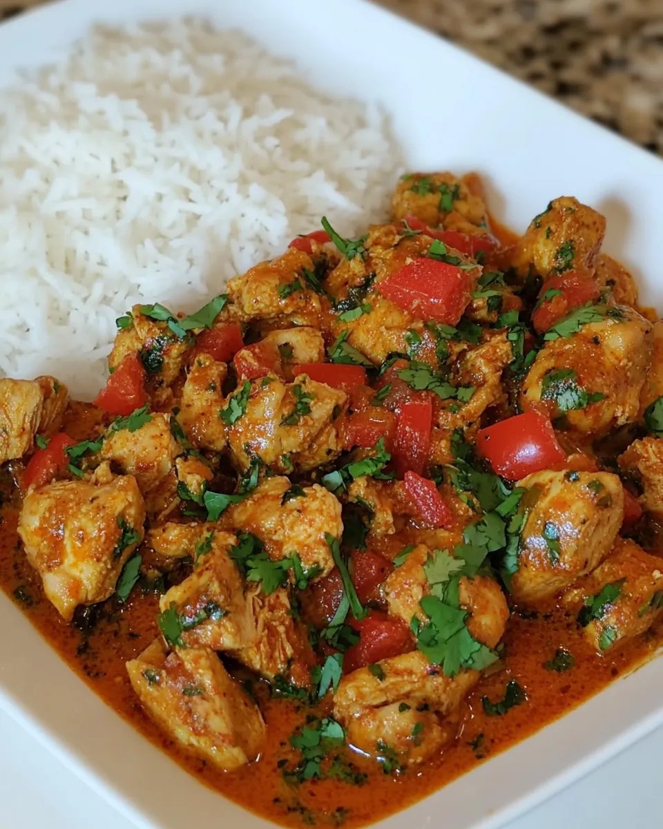 Homemade Balti Chicken photo