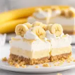 Homemade Banana Pudding Cheesecake Bars photo